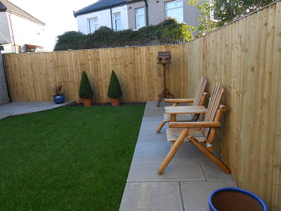 After - A garden to relax